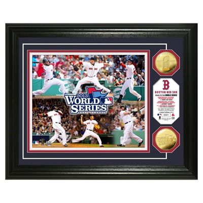 2013 world series plaques, 2013 red sox world series photomint plaque