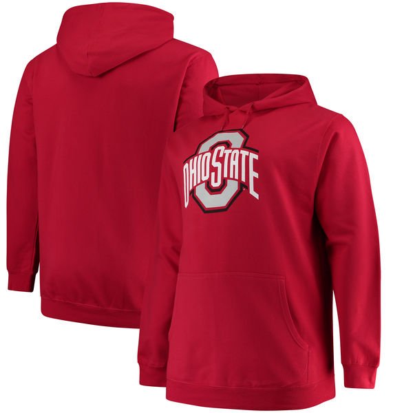 Ohio St Buckeyes Big & Tall, Plus Size Tee, Hoody 2X, 3X, 4X, 5X